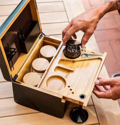 Premium Bamboo Storage Chest